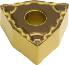 Sumitomo - WNMG332 ELUW Grade AC810P Carbide Turning Insert - Al2O3 Finish, 80° Trigon, 3/8" Inscr Circle, 3/16" Thick, 1/32" Corner Radius - Eagle Tool & Supply