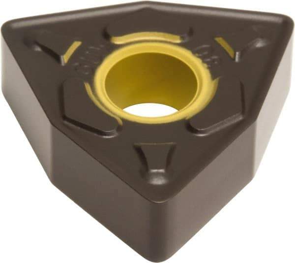 Sumitomo - WNMG433 EGUW Grade AC405K Carbide Turning Insert - Proprietary Finish, 80° Trigon, 1/2" Inscr Circle, 3/16" Thick, 3/64" Corner Radius - Eagle Tool & Supply