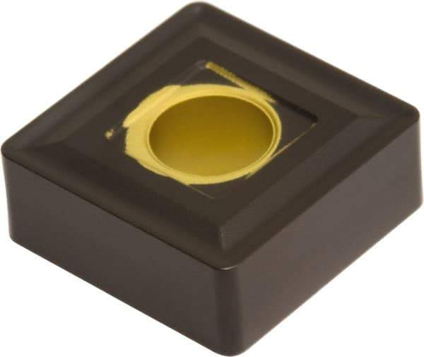 Sumitomo - SNMG433 EGZ Grade AC420K Carbide Turning Insert - Proprietary Finish, 90° Square, 1/2" Inscr Circle, 3/16" Thick, 3/64" Corner Radius - Eagle Tool & Supply