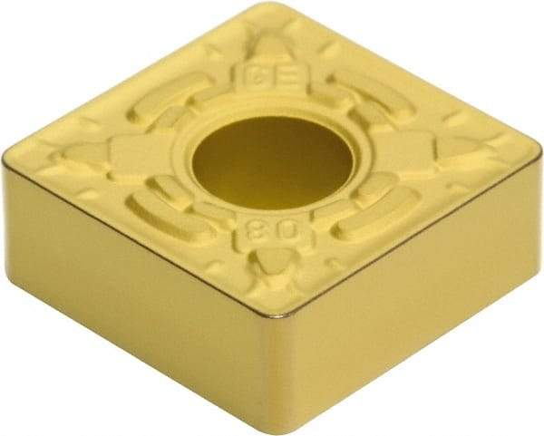 Sumitomo - SNMG434 EGE Grade AC830P Carbide Turning Insert - Al2O3 Finish, 90° Square, 1/2" Inscr Circle, 3/16" Thick, 1/16" Corner Radius - Eagle Tool & Supply