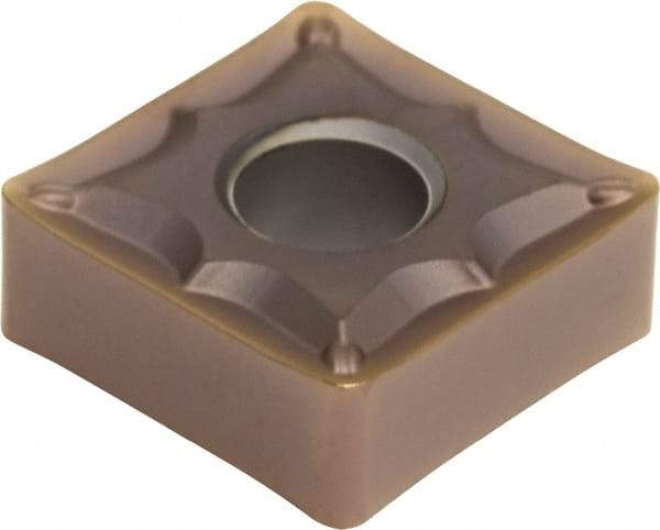 Sumitomo - SNMG432 ESU Grade AC520U Carbide Turning Insert - TiAlN/AlCrN Finish, 90° Square, 1/2" Inscr Circle, 3/16" Thick, 1/32" Corner Radius - Eagle Tool & Supply