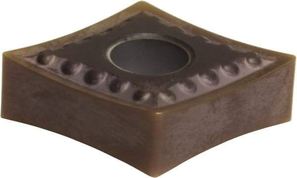 Sumitomo - CNMG431 EUP Grade AC510U Carbide Turning Insert - TiAlN/AlCrN Finish, 80° Diamond, 1/2" Inscr Circle, 3/16" Thick, 1/64" Corner Radius - Eagle Tool & Supply