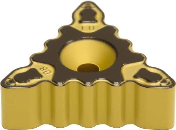 Sumitomo - TRM551712 LU Grade AC700G Carbide Turning Insert - TiC Finish, 55° Triangle, 0.394" Inscr Circle, 0.197 Thick, 3/64" Corner Radius - Eagle Tool & Supply