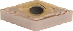 Sumitomo - DNMG432 EFL Grade T3000Z Cermet Turning Insert - TiN/AlN Finish, 55° Diamond, 1/2" Inscr Circle, 3/16" Thick, 1/32" Corner Radius - Eagle Tool & Supply