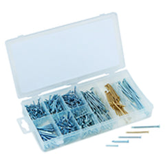 550 Pieces Nail Assortment - Brad nails, finishing nails and masonry nails - Eagle Tool & Supply