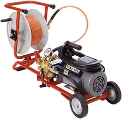 Ridgid - Electric Battery Drain Cleaning Machine - For 1-1/4" to 4" Pipe, 3/16" x 100' Cable - Eagle Tool & Supply