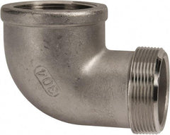 Value Collection - 2" Grade 304 Stainless Steel Pipe 90° Street Elbow - FNPT x MNPT End Connections, 150 psi - Eagle Tool & Supply