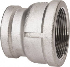Value Collection - 1-1/4 x 1" Grade 316 Stainless Steel Pipe Reducer Coupling - FNPT x FNPT End Connections, 150 psi - Eagle Tool & Supply