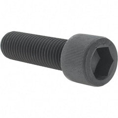 Value Collection - 7/8-9 UNC Hex Socket Drive, Socket Cap Screw - Alloy Steel, Black Oxide Finish, Fully Threaded, 3" Length Under Head - Eagle Tool & Supply