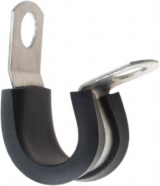 Value Collection - Pipe & Cable Clamps Type: Cushion Clamp Tube Diameter: 3/8 (Inch) - Eagle Tool & Supply