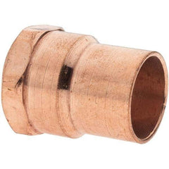Value Collection - 5/8 x 1/2" Wrot Copper Pipe Adapter - C x F - Eagle Tool & Supply
