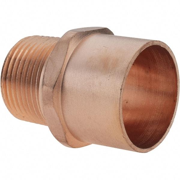 Value Collection - 1 x 3/4" Wrot Copper Pipe Adapter - C X M - Eagle Tool & Supply