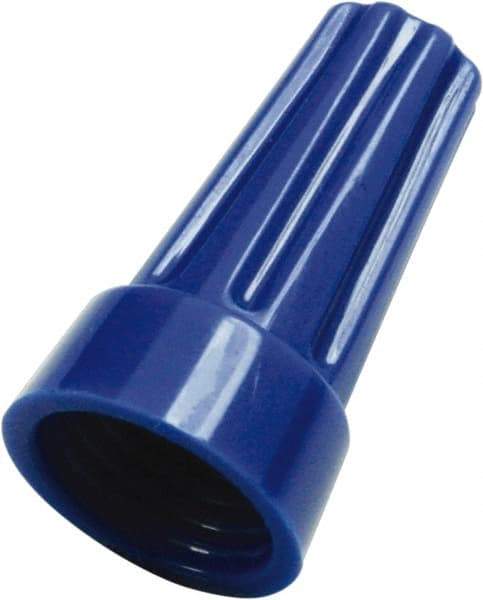 Value Collection - 22 to 14 AWG, Twist on Wire Connector - Blue - Eagle Tool & Supply