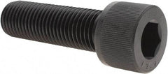 Value Collection - M30x3.50 Metric Coarse Hex Socket Drive, Socket Cap Screw - Grade 12.9 Alloy Steel, Black Oxide Finish, Fully Threaded, 100mm Length Under Head - Eagle Tool & Supply