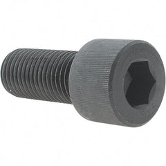 Value Collection - M30x3.50 Metric Coarse Hex Socket Drive, Socket Cap Screw - Grade 12.9 Alloy Steel, Black Oxide Finish, Fully Threaded, 70mm Length Under Head - Eagle Tool & Supply