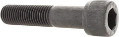 Value Collection - M24x3.00 Metric Coarse Hex Socket Drive, Socket Cap Screw - Grade 12.9 Alloy Steel, Black Oxide Finish, Partially Threaded, 110mm Length Under Head - Eagle Tool & Supply