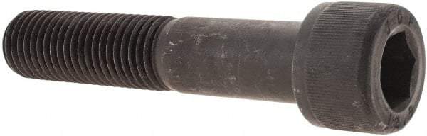 Value Collection - M24x3.00 Metric Coarse Hex Socket Drive, Socket Cap Screw - Grade 12.9 Alloy Steel, Black Oxide Finish, Partially Threaded, 120mm Length Under Head - Eagle Tool & Supply