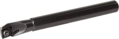 Kyocera - 0.632" Min Bore Diam, 4-3/4" OAL, 1/2" Shank Diam, A...SCLP (C)-E Indexable Boring Bar - 1.14" Max Bore Depth, CPGB 32.., CPMB 32.., CPMH 32.., CPMT 32.. Insert, Screw Holding Method - Eagle Tool & Supply