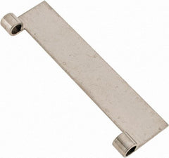 Value Collection - 4" Long x 1" Wide x 0.05" Thick, Keeper Hinge - Stainless Steel - Eagle Tool & Supply