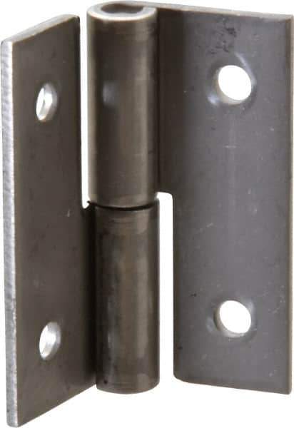 Value Collection - 2" Long x 1.68" Wide x 0.08" Thick, Slip Joint Hinge - Stainless Steel - Eagle Tool & Supply