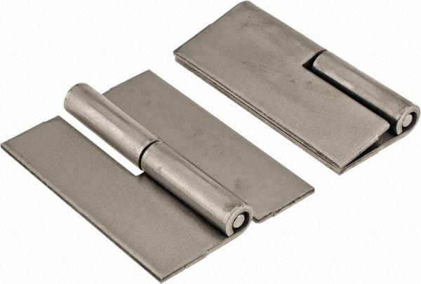 Value Collection - 1.87" Wide x 0.075" Thick, Slip Joint Hinge - Steel, Plain Finish - Eagle Tool & Supply
