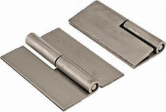 Value Collection - 1.87" Wide x 0.075" Thick, Slip Joint Hinge - Steel, Plain Finish - Eagle Tool & Supply