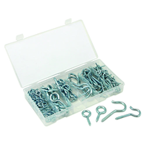151 Pieces Hook & Eye Screw Assortment - - Eye Screws and hook screws - Eagle Tool & Supply