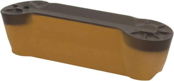 Iscar - 840GDMY Grade IC5010, 8mm Cutting Width Carbide Grooving Insert - 0.157" Max Depth of Cut, Neutral, 0.1575" Corner Radius, TiCN/Al2O3/TiN Finish - Eagle Tool & Supply