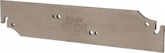 Iscar - 1.26" Blade Height, 0.098" Blade Width, 5-29/32" OAL, Neutral Cut, Single End Indexable Cut-Off Blade - TGFH Blade, Tang-Grip Series - Eagle Tool & Supply