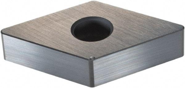 Iscar - DNGA432 T Grade IN23 Ceramic Turning Insert - Uncoated, 55° Diamond, 1/2" Inscr Circle, 3/16" Thick, 1/32" Corner Radius - Eagle Tool & Supply