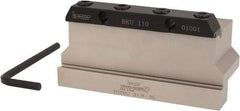 Iscar - Tool Block Style TGTBU, 1.38" Blade Height, 4.331" OAL, 2.2"& OAH, Indexable Cutoff Blade Tool Block - 1-1/4" Shank Height, 1.142" Shank Width, Series Tang-GripIQ - Eagle Tool & Supply