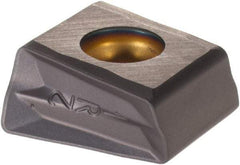 Iscar - T490 LNMT1306 Grade DT7150 Carbide Milling Insert - Al2O3/TiAlN Finish, 0.262" Thick, 0.8mm Corner Radius - Eagle Tool & Supply