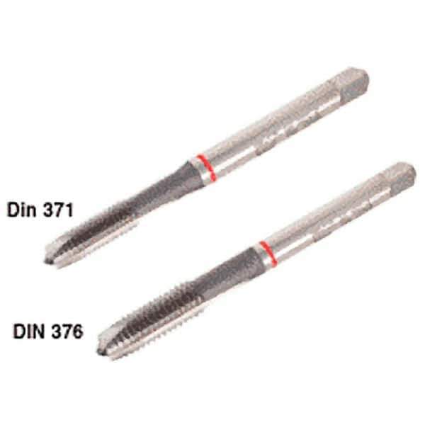 Iscar - M14x2.00 Metric Coarse 6H 3 Flute High Speed Steel Straight Flute Machine Tap - Plug, Right Hand Thread, 110mm OAL, 26mm Thread Length, Oversize - Exact Industrial Supply