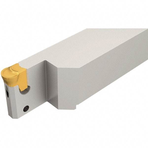 Iscar - External Thread, 30mm Max Cut of Depth, 170mm OAL, Left Hand Indexable Grooving Cutoff Toolholder - 32mm Shank Height x 32mm Shank Width, TAG.. Insert Style, TGBH Toolholder Style, Series Sumo-Grip - Eagle Tool & Supply