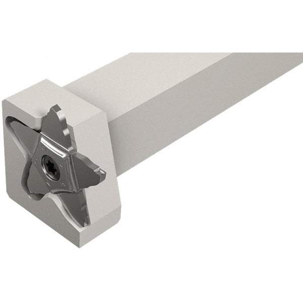 Iscar - External Thread, 0.3937" Max Depth of Cut, 1.4mm Min Groove Width, 120mm OAL, Right Hand Indexable Grooving Cutoff Toolholder - 20mm Shank Height x 20mm Shank Width, PENTA 34.. Insert Style, PCHP Toolholder Style, Series PentaCut - Eagle Tool & Supply