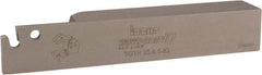 Iscar - External Thread, 1-1/2" Max Depth of Cut, 4.7mm Min Groove Width, 150.11mm OAL, Right Hand Indexable Grooving Cutoff Toolholder - 1" Shank Height x 1" Shank Width, TAG 5 Insert Style, TGT Toolholder Style, Series Tang-Grip - Eagle Tool & Supply