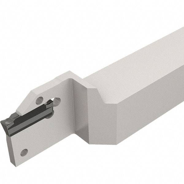 Iscar - External Thread, 0.689" Max Depth of Cut, 1.9mm Min Groove Width, 125mm OAL, Right Hand Indexable Grooving Cutoff Toolholder - 20mm Shank Height x 12mm Shank Width, DG.. Insert Style, DGT Toolholder Style, Series Do-Grip - Eagle Tool & Supply