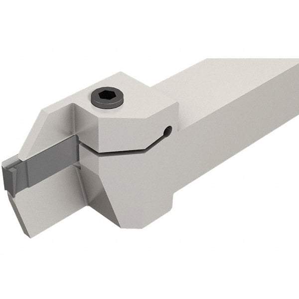 Iscar - HLPG, Left Hand, 30mm Max Depth of Cut, Indexable Grooving Tool Holder - LPGIR Insert Compatibility, 25mm Shank Height, 25mm Shank Width, 160mm OAL - Eagle Tool & Supply