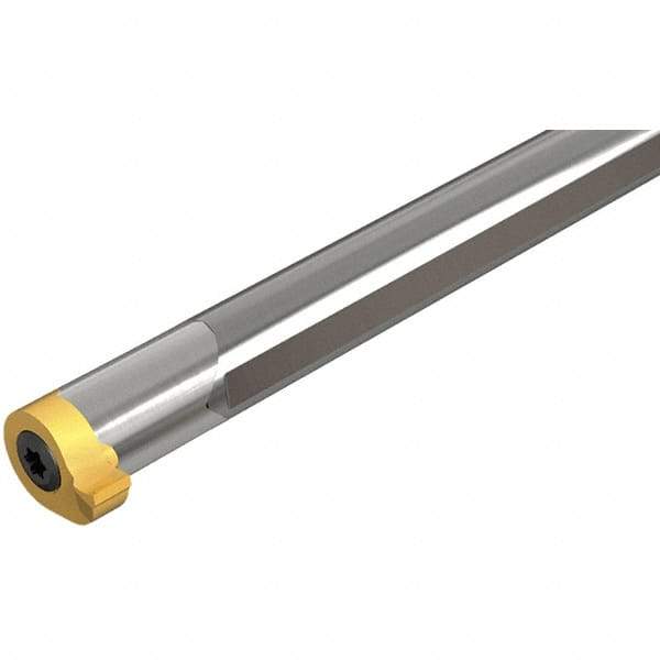 Iscar - MGCH, Internal, Right Hand, 0.5 to 5mm Groove Width, Indexable Grooving Tool Holder - GIQ.. Insert Compatibility, 8mm Shank Width, 76mm OAL, Through Coolant - Eagle Tool & Supply