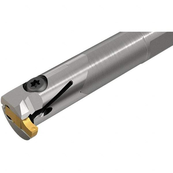 Iscar - GHI, Internal, Left Hand, 4.5mm Max Depth of Cut, 2 to 3.5mm Groove Width, Indexable Grooving Tool Holder - GI.I, TIPI Insert Compatibility, 20mm Shank Width, 200mm OAL, Through Coolant - Eagle Tool & Supply