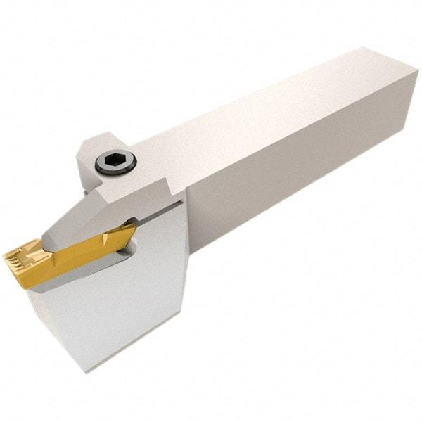 Iscar - GHFG, Internal or External, Left Hand, 25mm Max Depth of Cut, 8 to 8mm Groove Width, Indexable Grooving Tool Holder - GD.. 8.. Insert Compatibility, 25mm Shank Height, 25mm Shank Width, 150mm OAL - Eagle Tool & Supply