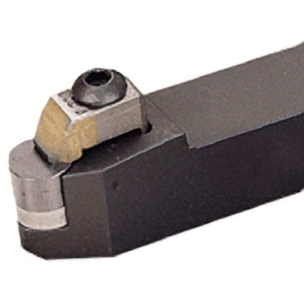 Iscar - CRDN, Neutral Cut, 32mm Shank Height x 25mm Shank Width, Negative Rake Indexable Turning Toolholder - 170mm OAL, RNGN Insert Compatibility, Series Isoturn - Eagle Tool & Supply