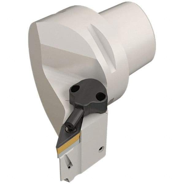 Iscar - Right Hand Cut, Size C6, VBMT & VC.. Insert Compatiblity, External Modular Turning & Profiling Cutting Unit Head - 45mm Ctr to Cutting Edge, 65mm Head Length, Through Coolant, Series Isoturn - Eagle Tool & Supply