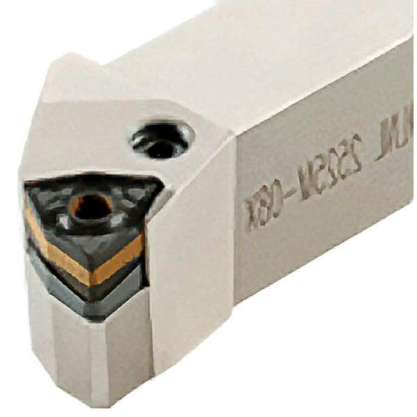 Iscar - PWLN, Left Hand Cut, 20mm Shank Height x 20mm Shank Width, Negative Rake Indexable Turning Toolholder - 125mm OAL, WN..06.. Insert Compatibility, Series Heliturn LD - Eagle Tool & Supply