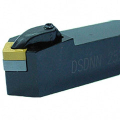 Iscar - DSDN, Neutral Cut, 45° Lead Angle, 32mm Shank Height x 32mm Shank Width, Neutral Rake Indexable Turning Toolholder - 170mm OAL, SNM.. Insert Compatibility, Series Isoturn - Eagle Tool & Supply