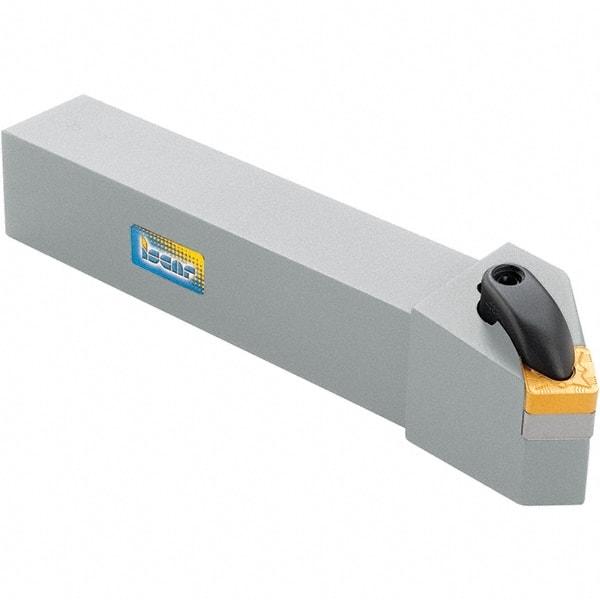Iscar - DSDN, Neutral Cut, 45° Lead Angle, 25mm Shank Height x 25mm Shank Width, Neutral Rake Indexable Turning Toolholder - 150mm OAL, SNMG Insert Compatibility, Series Isoturn - Eagle Tool & Supply