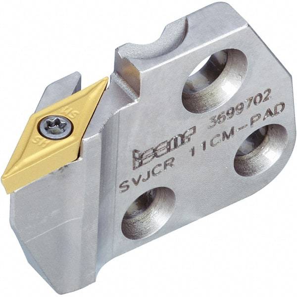 Iscar - SLAN, Left Hand Cut, 32mm Shank Height x 32mm Shank Width, Negative Rake Indexable Turning Toolholder - 170mm OAL, LNMX Insert Compatibility, Series Heliturn - Eagle Tool & Supply