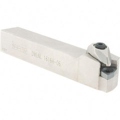Iscar - DWLN, Left Hand Cut, 95° Lead Angle, 16mm Shank Height x 16mm Shank Width, Negative Rake Indexable Turning Toolholder - 100mm OAL, WNM.. Insert Compatibility, Series Isoturn - Eagle Tool & Supply