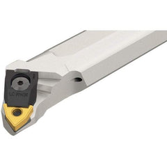 Iscar - A-MULN, Left Hand Cut, 1.142" Shank Height x 1-1/4" Shank Width, Negative Rake Indexable Turning Toolholder - 14" OAL, Series Multi-Wedge - Eagle Tool & Supply