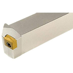 Iscar - SLLN, Left Hand Cut, 32mm Shank Height x 32mm Shank Width, Positive Rake Indexable Turning Toolholder - 170mm OAL, LNMX Insert Compatibility, Series FeedTurn - Eagle Tool & Supply